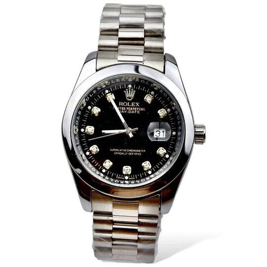 Rolex black dial